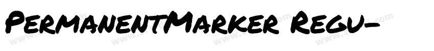 PermanentMarker Regu字体转换